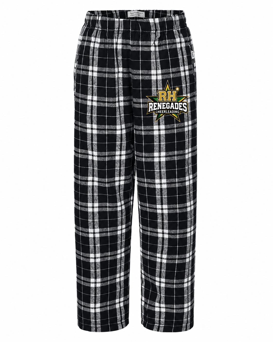 Adult RH Renegades Cheerleading Flannel Pants