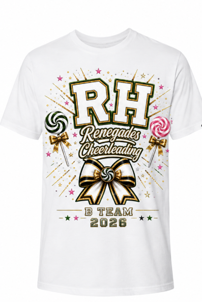 RH Renegades Cheerleading B Team 2026 Comp T shirt