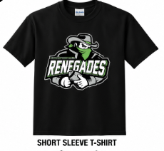 Renegades Football Logo T- Shirt