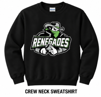 Renegades Football Logo Crew Sweatshirt